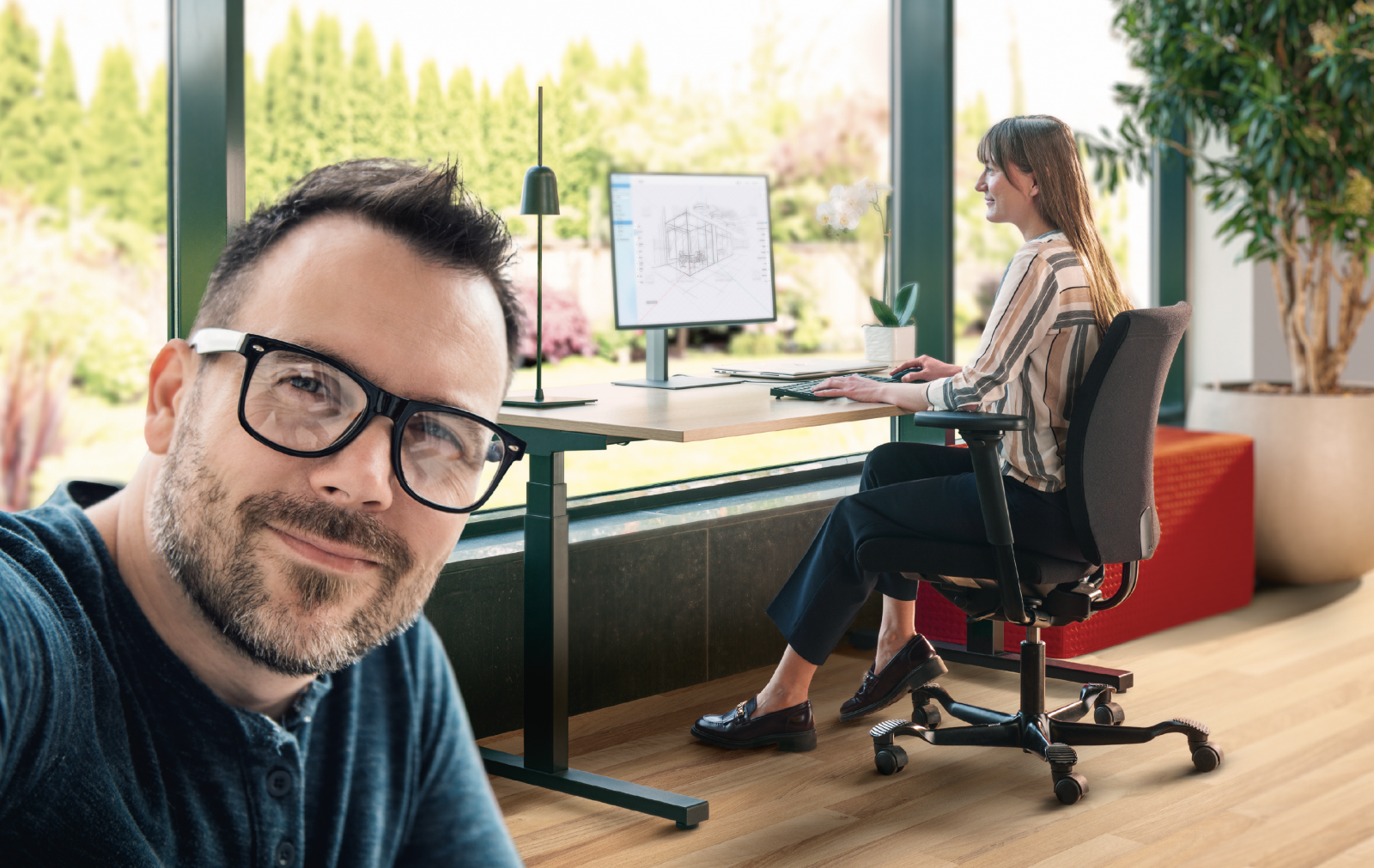 Pami Hag Creed ergonomische bureaustoel